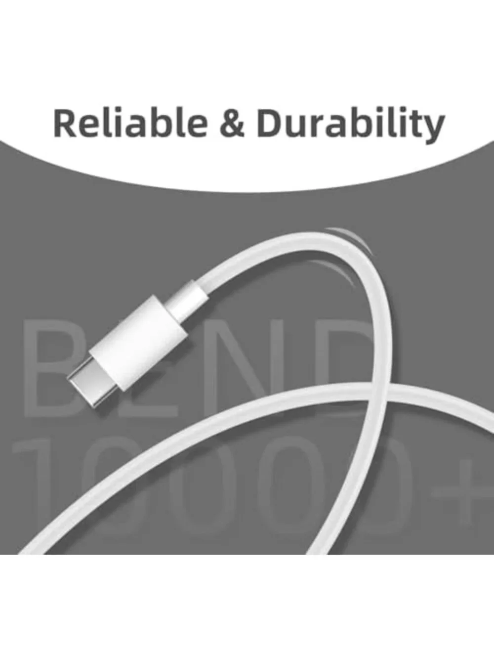 10FT USB C Power Cable 2-Pack for Security Cameras, Chargers & Accessories
